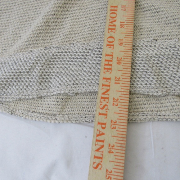 Lucky Brand Tan/Taupe Cowl Neck Loose Knit Sweater Sz L - Picture 4 of 10